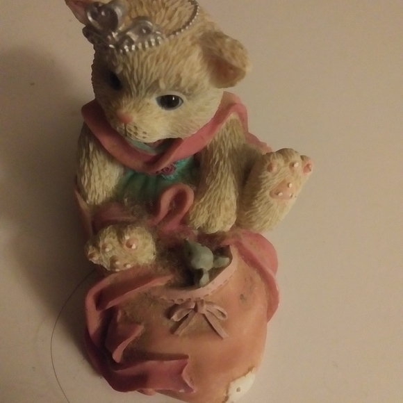 Calico Kittens Kitten sitting in a ballet slipper figurine 2001 - Picture 1 of 4